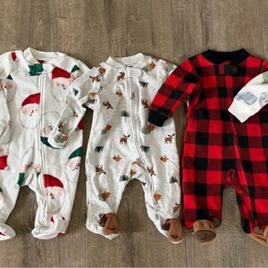Set of 5 0-3 month onesies-excellent condition